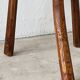 Antique solid wood stool
