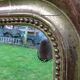 Large Louis Philippe golden mirror