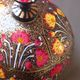 Boîte en papier mâché