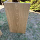 Table à manger en travertin et bois