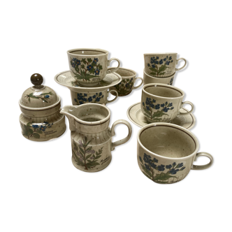 Coffee service flowers Bavaria winterling marktleuthen vintage