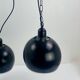 Suspensions Space Age marron et chromé, 1970