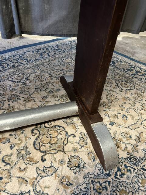 Small vintage bistro table – antique coffee table