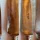 Box of 12 fine table knives from the late 19th century in horn.