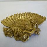 Cendrier/ vide poche en bronze ancien