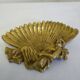 Cendrier/ vide poche en bronze ancien