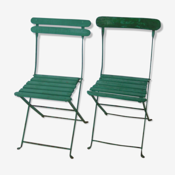 Chaises de jardin pliantes