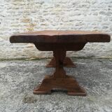 Solid oak farmhouse table