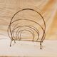 Magazine holder in brass - 50s-60s