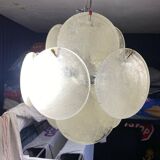 Lustre vintage 70 en acrylique