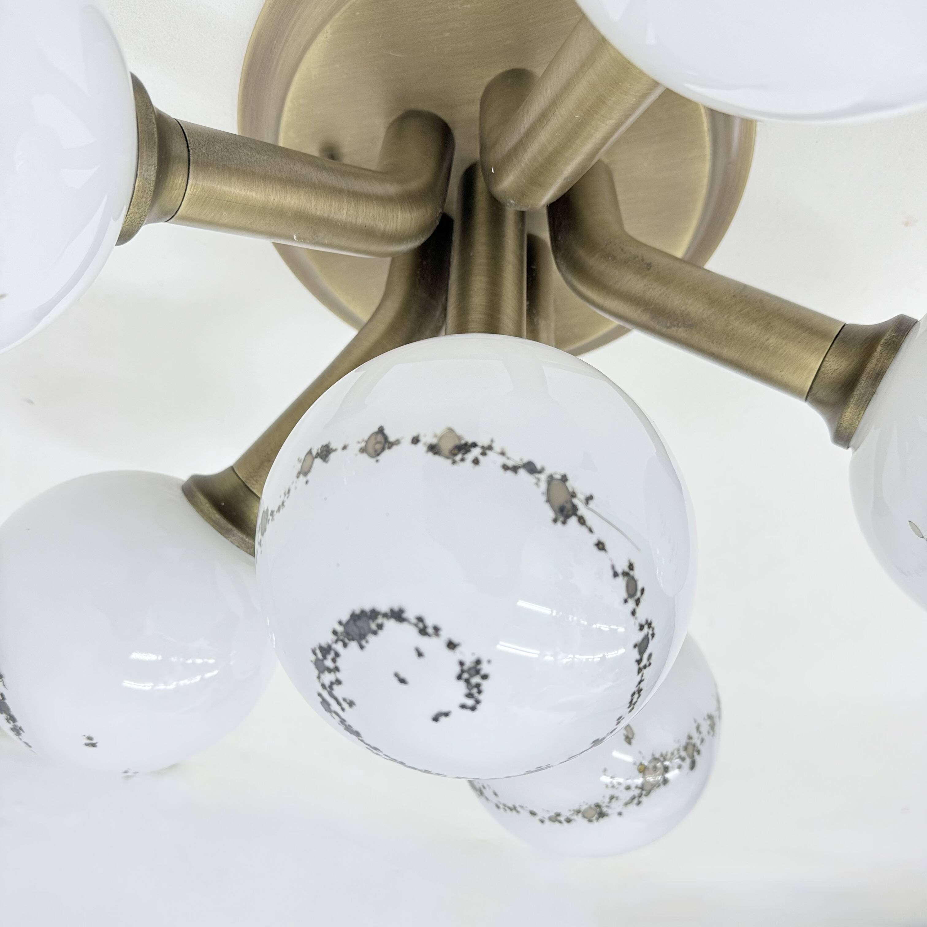 Hillebrand Sputnik Ceiling lamp flush mount , 1970s