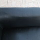 Art Deco period leather armchair