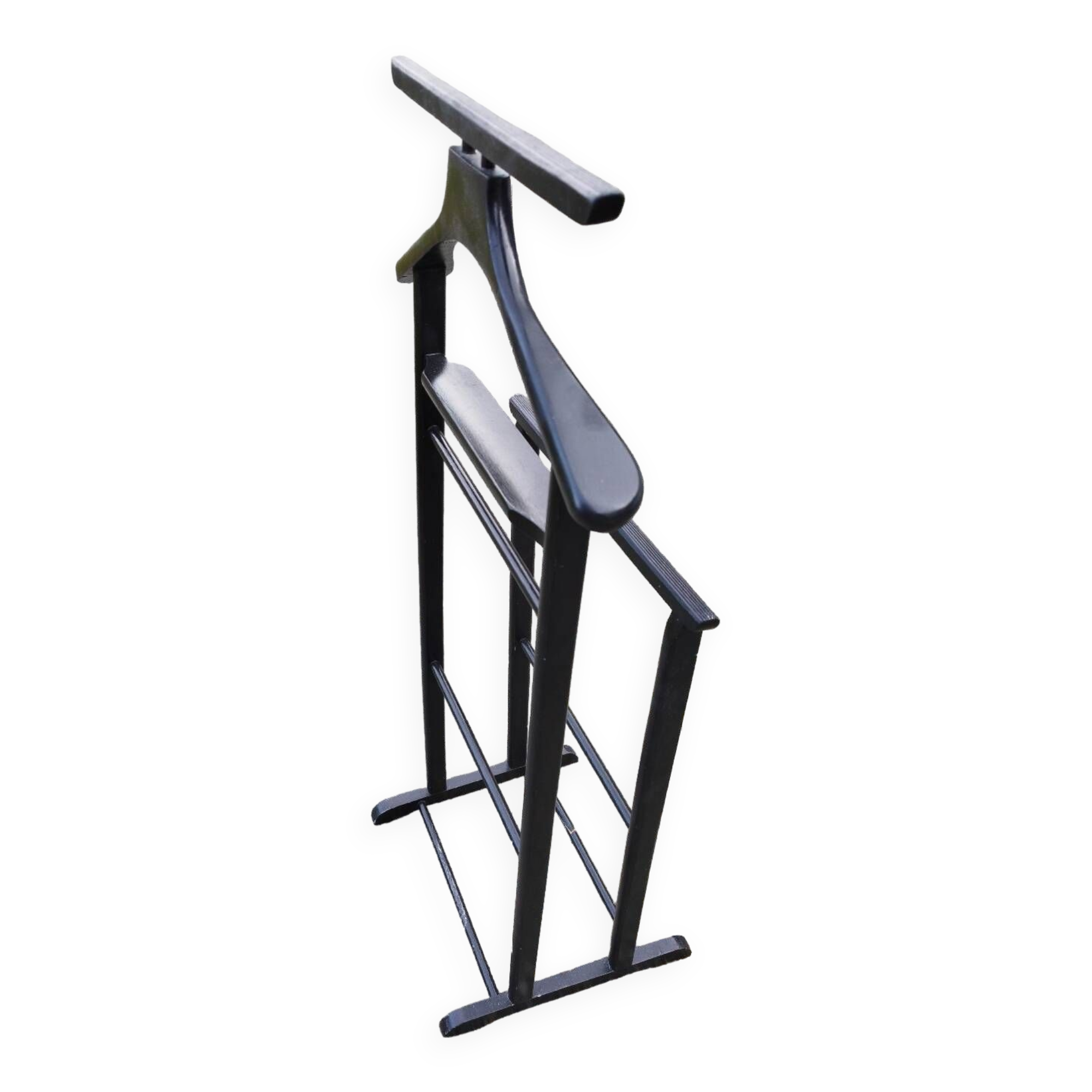 Valet black coat holder