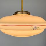Suspension en laiton Art Nouveau, années 1920