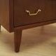 Danish teak chest of drawers with six drawers and lockable top drawer, 1960s