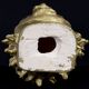 Head plaster gold paint