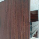 Art Deco side table in macassar ebony