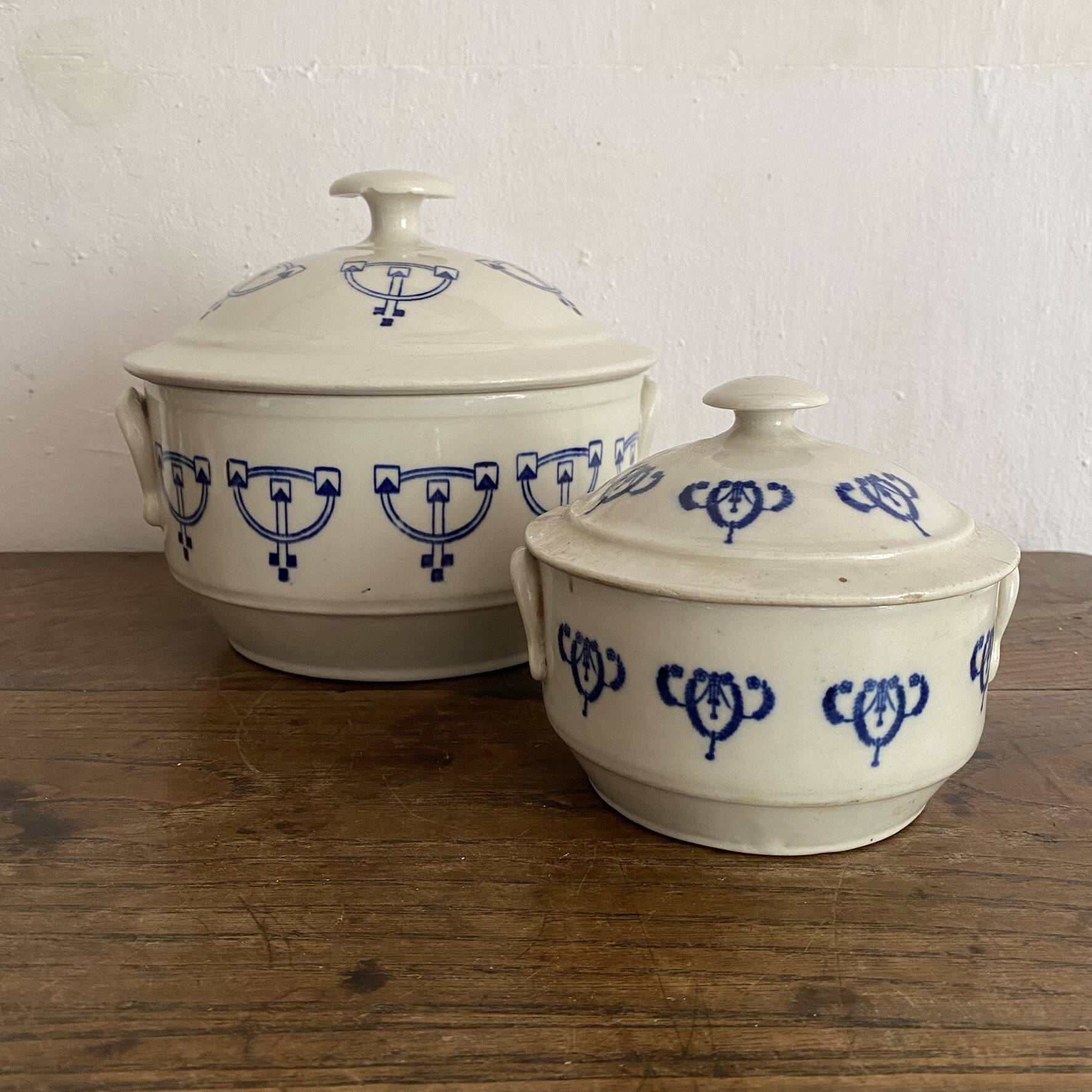 Antique soup tureens Saint Uze