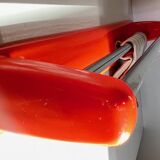 Orange towel rack by Syla from the 70s