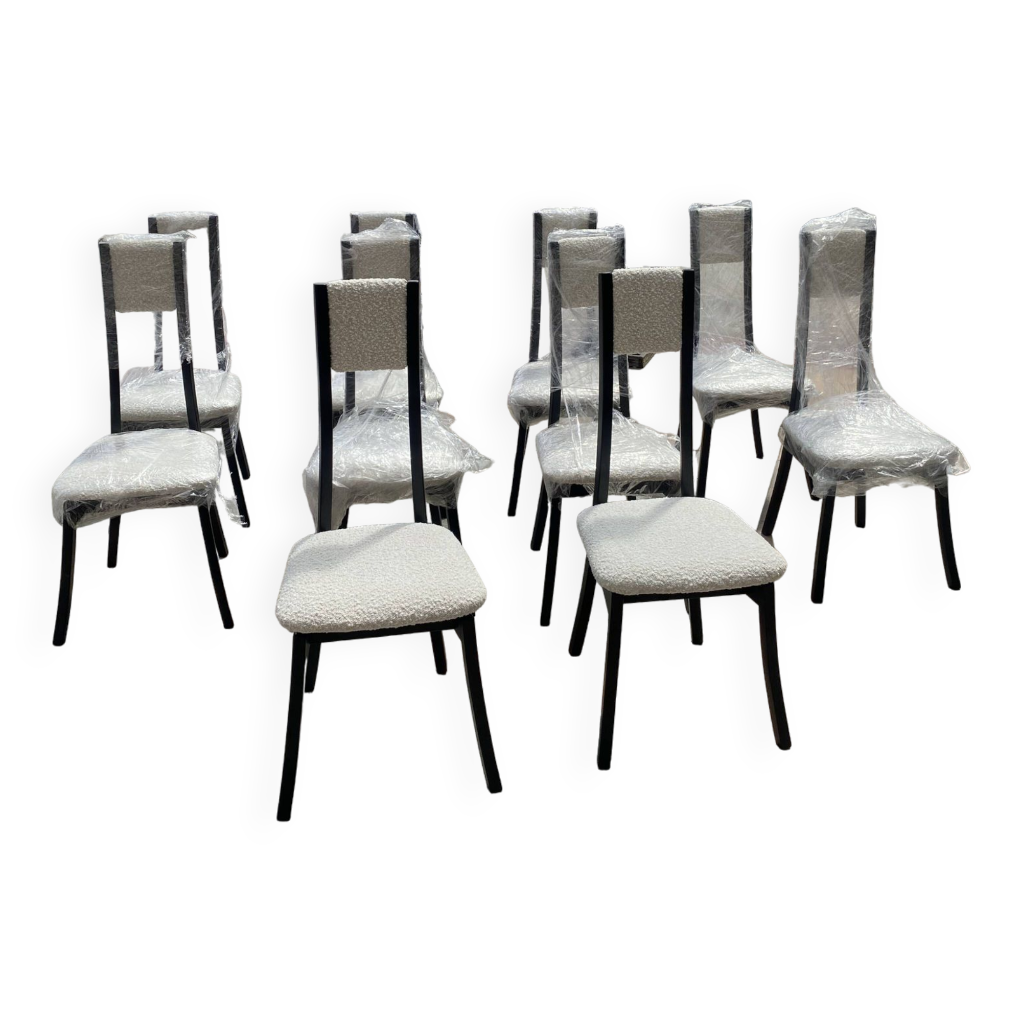 10 Programma S11 model chairs - Angelo Mangiarotti - 1970s
