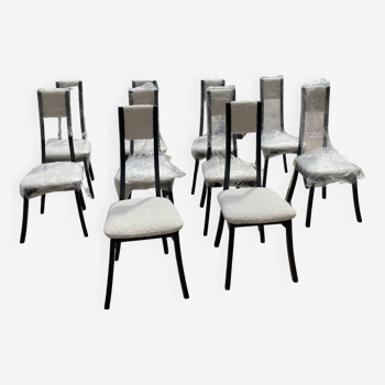 10 chaises modèle Programma S11 - Angelo Mangiarotti - Années 70