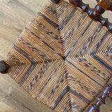 Fireplace armchair or children's straw corner