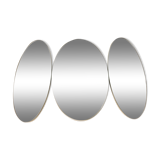 Triptych oval mirrors, 1950