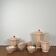 Digoin-Sarrguemines Art Deco pink and red coffee/tea set