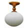 Lampe suspendue Art Déco, Pologne, années 1950
