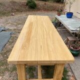 Wooden farm table 3m