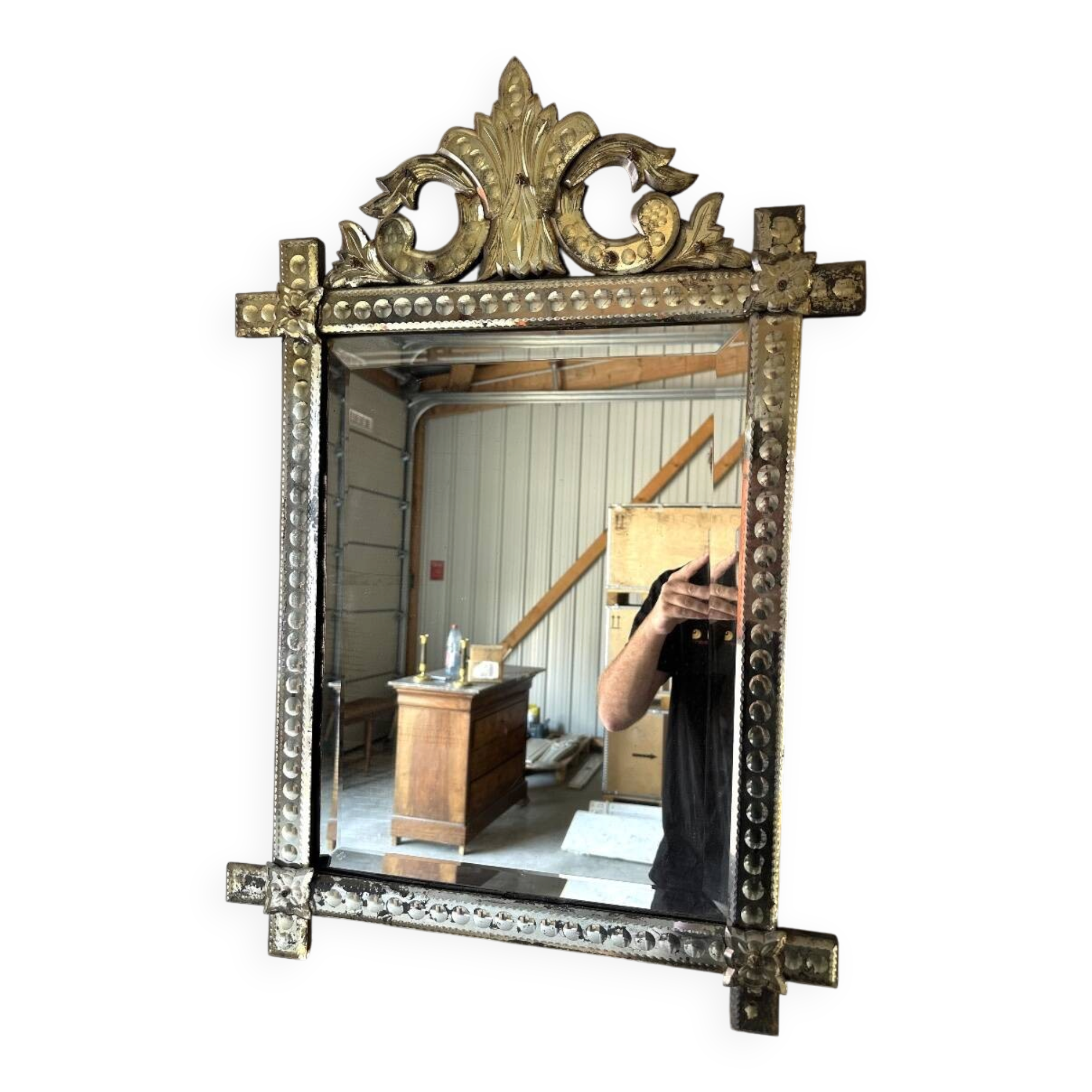 Small Venetian mirror circa 1900