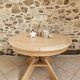 Table ronde orme style Pierre Chapo