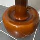 Vintage floor lamp seventies psychedelic orange ceramic orange 1970