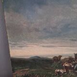 Huile sur toile XIXe