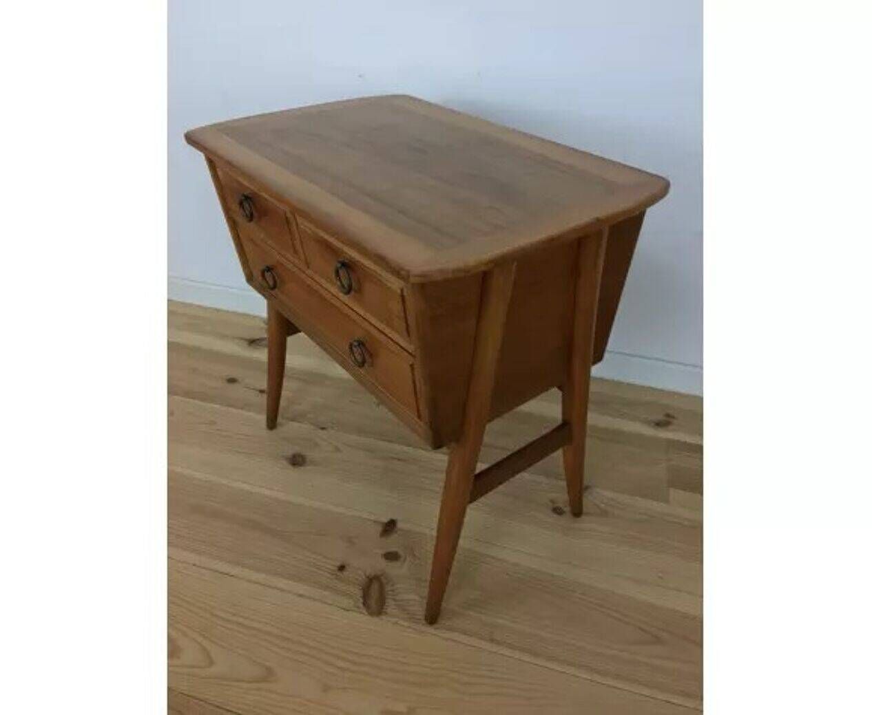 Scandinavian side table/commode, cabinetmaker's furniture, 1960s.