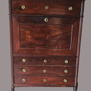 Secretaire louis XVI en acajou