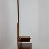 Miroir en chêne années 1950 Tchécoslovaquie 167x95cm