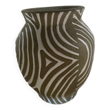 Ceramic design vase