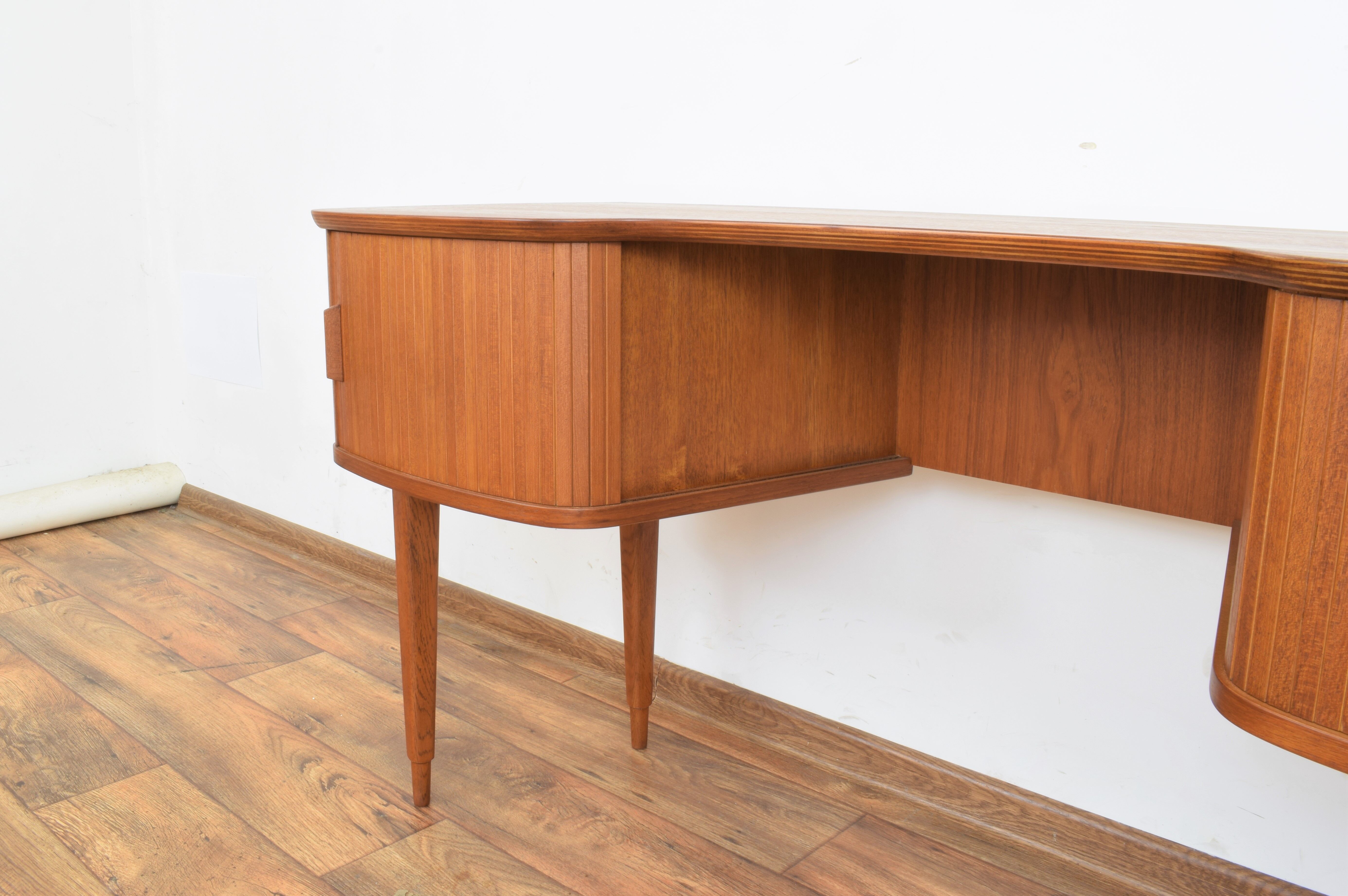 Mid-Century Norwegian Teak Desk, 1960s.