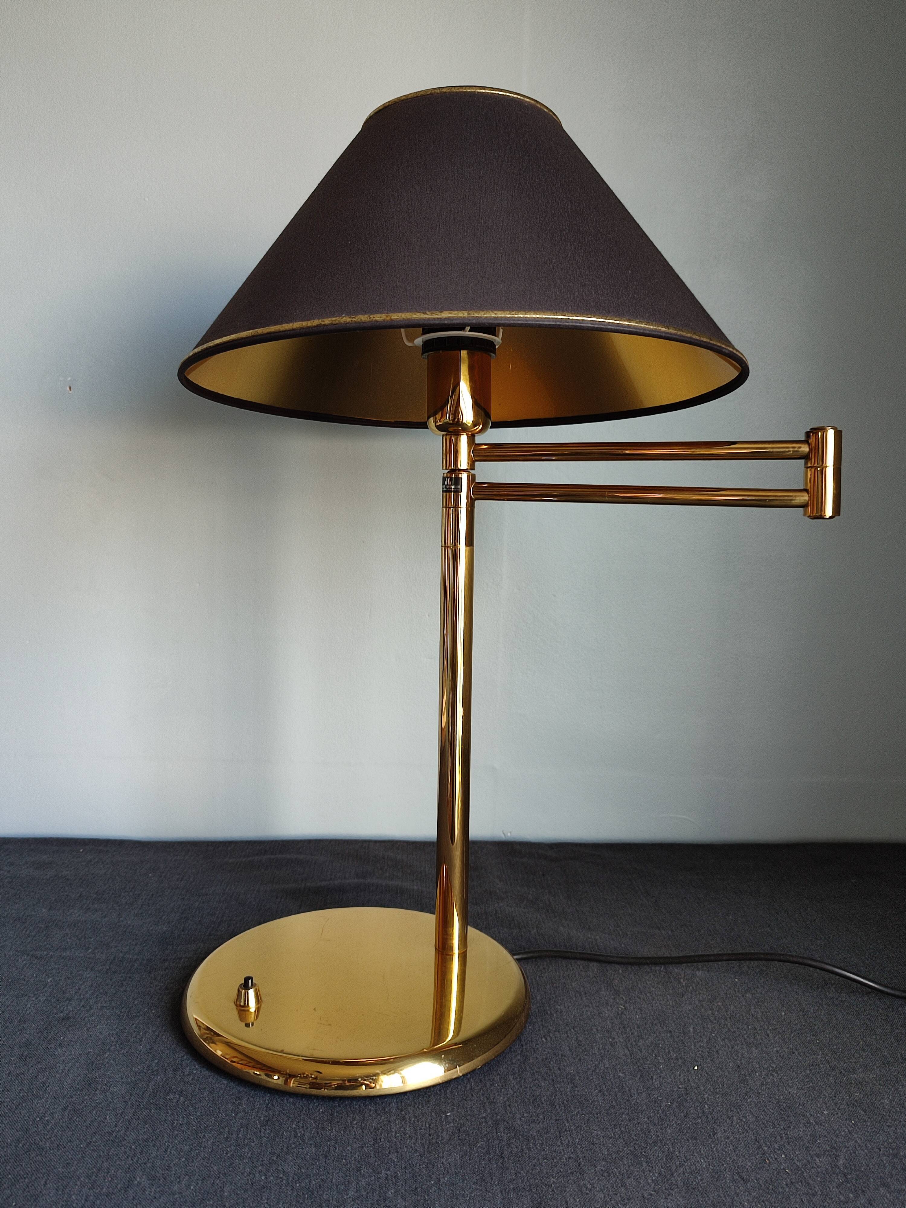 Articulated lamp in brass Marset Iluminacion vintage