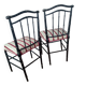 Two Napoleon III chairs (19th century)