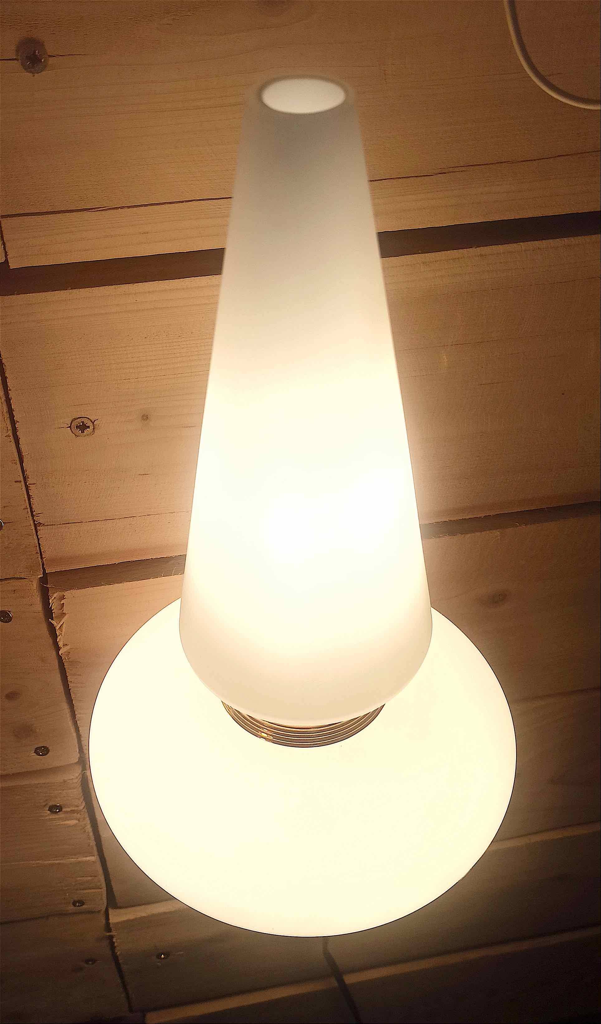 60s double lighting wall light Height 32.7 cm