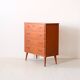Mahogany chest of drawers with 4 drawers
