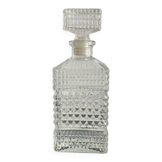 Carafe à whisky vintage en verre