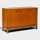 Rare Modernist Enfilade oak – Marcel Gascoin (Éd. Alvéole, c. 1960)
