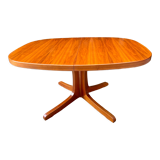 Table en teck extensible à deux rallonges
