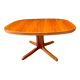 Table en teck extensible à deux rallonges