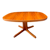 Table en teck extensible à deux rallonges