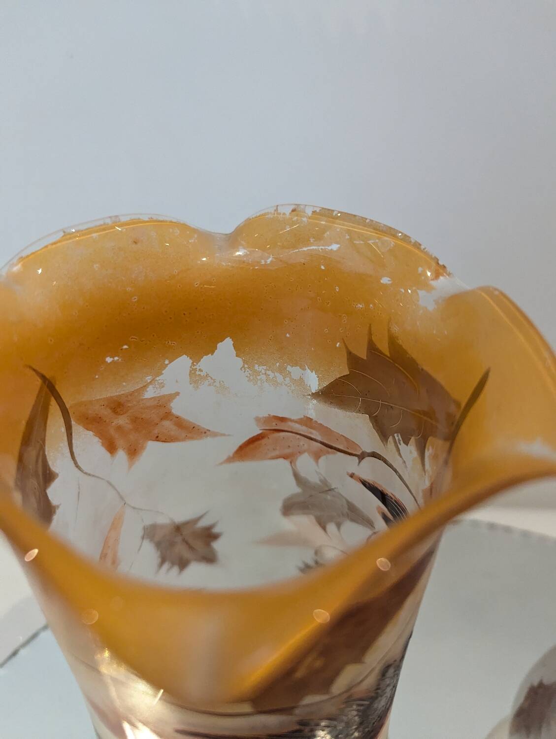 Paire de vases anciens Art nouveau