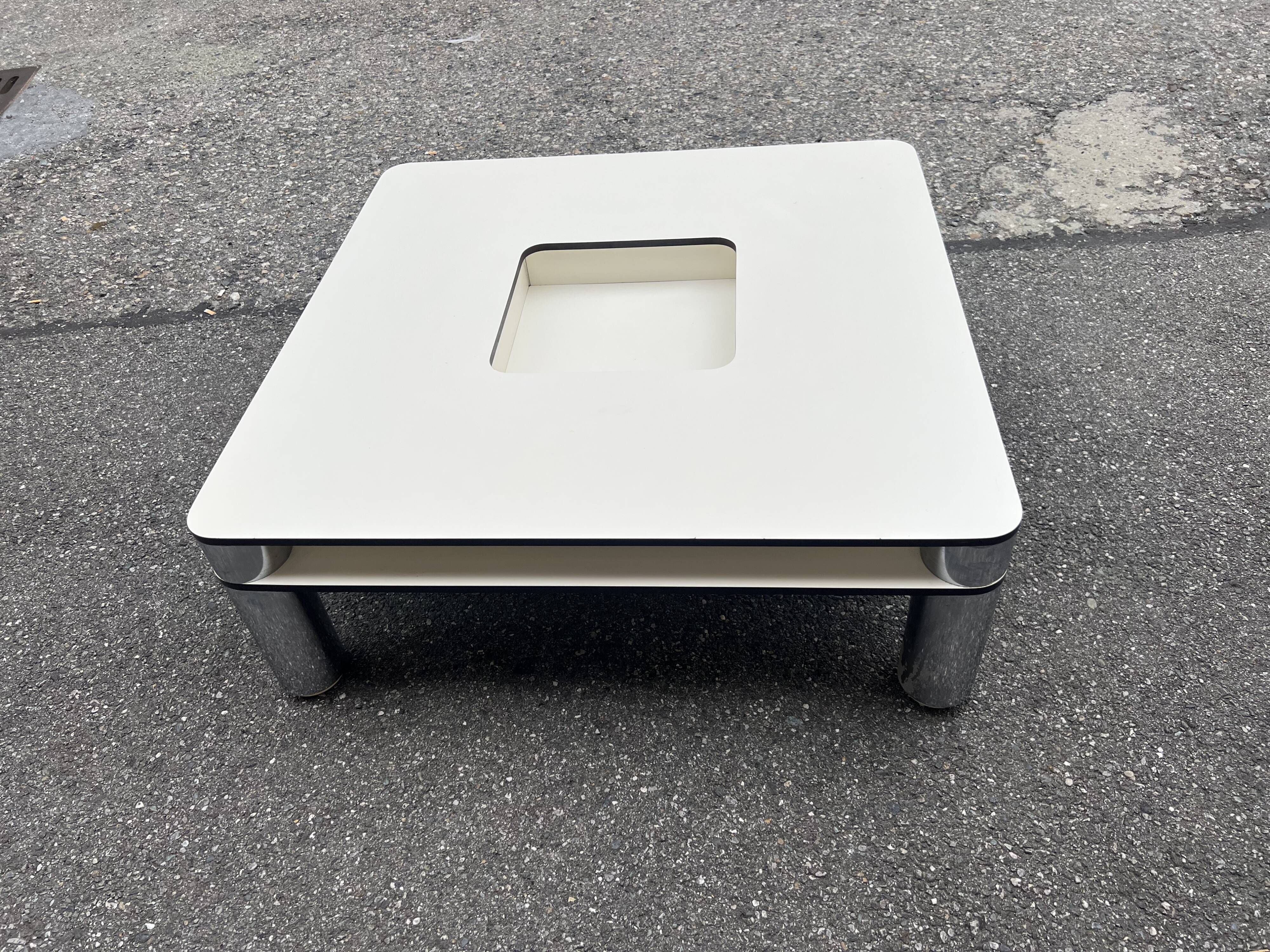 Coffee table model "Maestro" by Joe Colombo for Zanotta Italia 1969